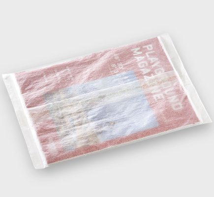 Paper packaging_transparent_glued